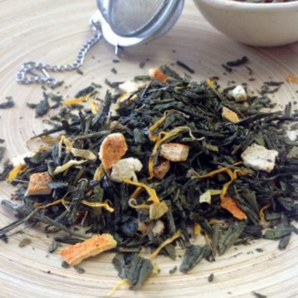 Grün-Tee Maracuja-Orange