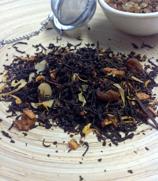 Schwarz-Tee Bratapfel