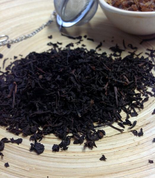 Schwarz-Tee Assam Blatt