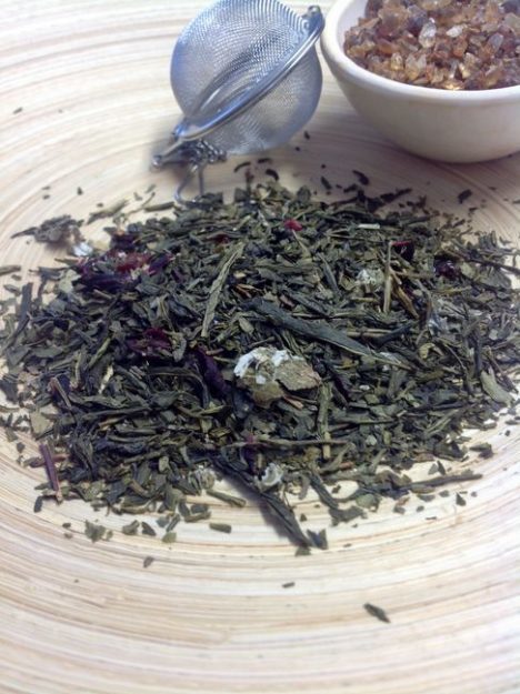 Grüntee Waldhimbeere