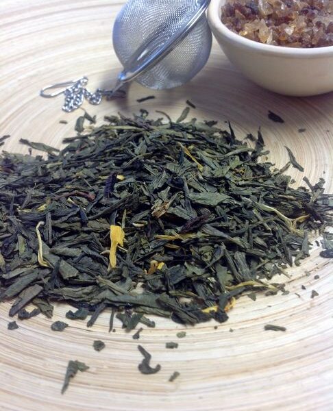 Grün-Tee Bourbon-Vanille