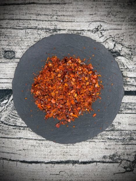 Chilis geschrotet ohne Kern