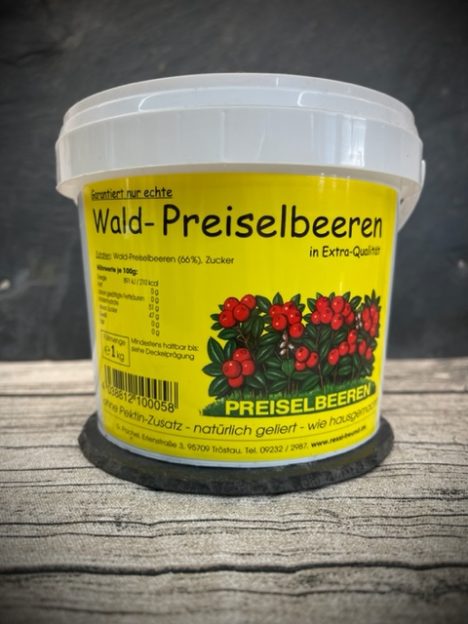 5021-1 Wald-Preiselbeeren 1kg