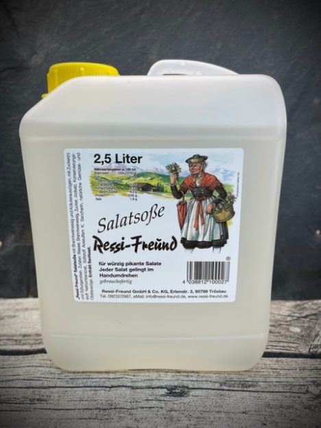 5022 Ressi Freund Salatsoße, Kanister 2,5 l