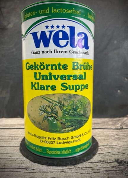 Klare Brühe rein pflanzlich gekörnt