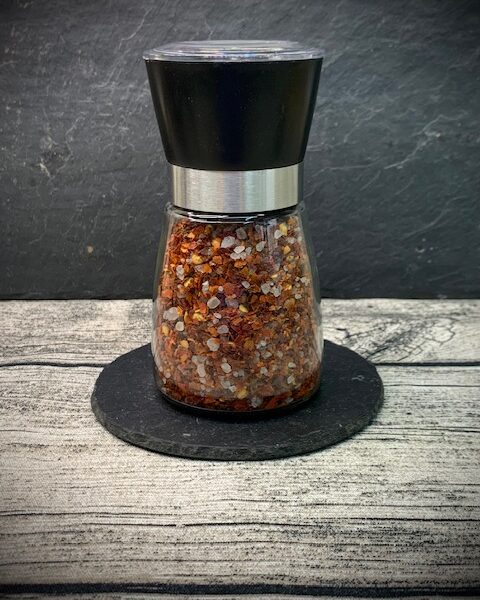 Gewürzmühle mit Chili-Salz